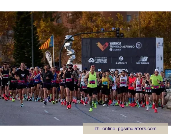 某马拉松比赛：冲刺终点线，记录历史时刻。